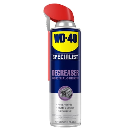 WD-40 Specialist Degreaser, Industrial-Strength, 15 oz. for all vehicle types