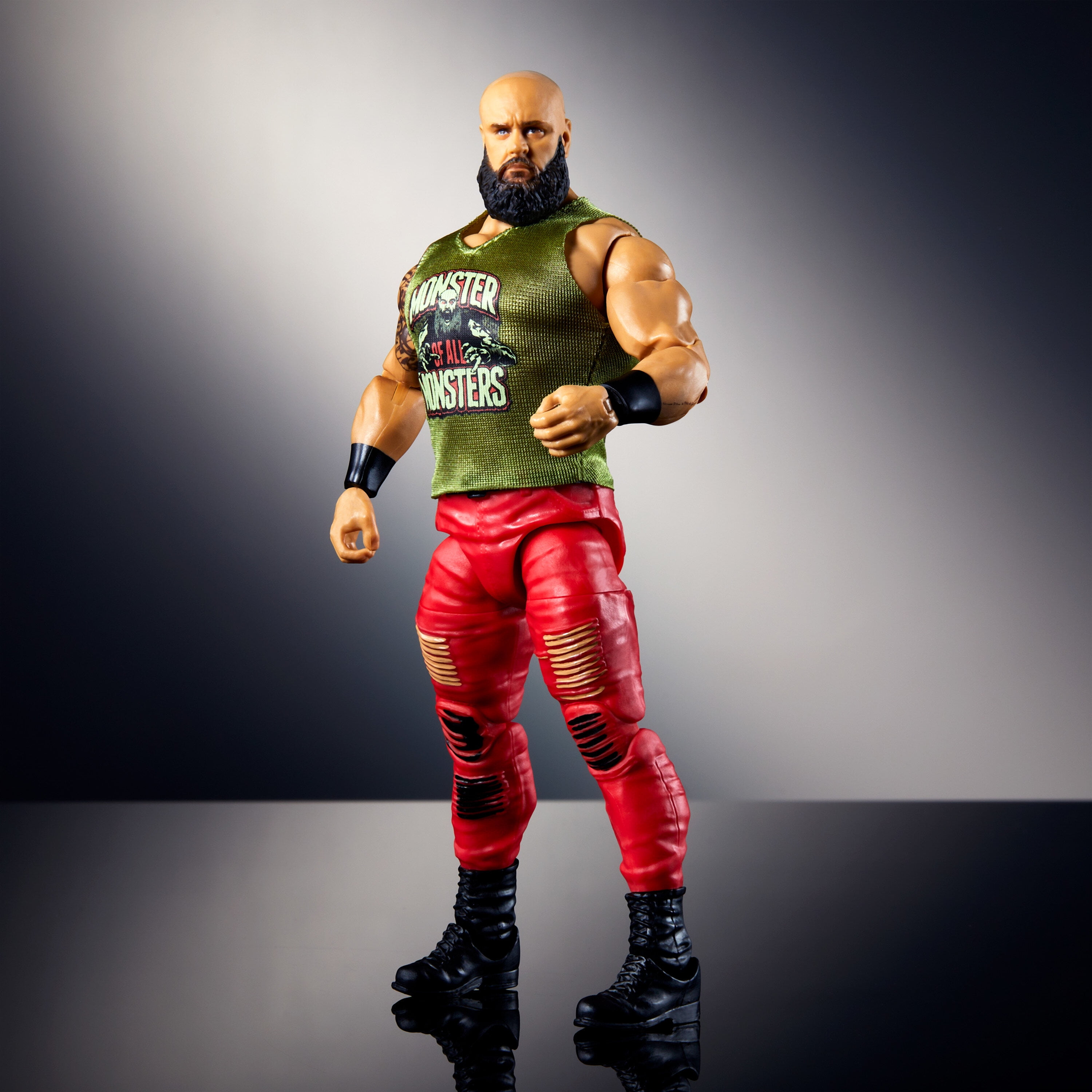 WWE Elite Braun Strowman Action Figure, 6-inch Collectible Superstar with Articulation & Accessories