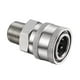 thumbnail image 1 of Speravity Acero inoxidable de los accesorios de la conexión de la máquina de limpieza de alta presión de 3/8 pulgada Artesanía, 1 of 6