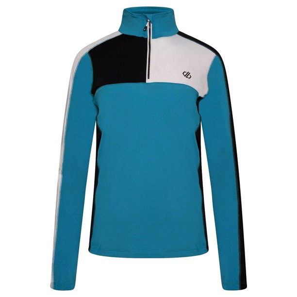 Dare 2B - Camiseta Interior Deportiva Default III para Mujer (Azul Capri, Negro)
