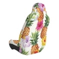 thumbnail image 2 of Balery Hawaiian Pineappl Funda de Asiento para Auto con Diseño - Cubierta Frontal Suave y Transpirable con Protector Antideslizante- 1 Unidad, 2 of 5