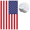 thumbnail image 5 of QASIEATN Fan Flag Cape for s National Design Shoulder Flag Shawl Lightweight Breathable Sports Celebration Wear for Women Daily Wear Casual Accessories Wraps for Women, 5 of 7