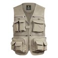 thumbnail image 1 of Maboto Fishing Vest Breathable Fishing Travel Mesh Vest with Zipper Pockets Summer Work Vest for Outdoor Activities, 1 of 7