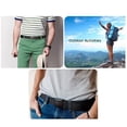 thumbnail image 5 of SENSETH Nylon Belt Waist Belt Plastic Buckle Casual Style Waist Belt Adjustable Belt, 5 of 6