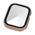 thumbnail image 1 of 1 Pack Hard PC Case with Tempered Glass Screen Protector Compatible with Apple Watch SE Series 6 Series 5 Series 4 40mm rosegold, 1 of 5