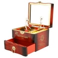 thumbnail image 1 of Music Box Children's Toys Classic Nostalgic Spring Simulation Music Box Dance Music Box Christmas Birthday Gift, 1 of 10