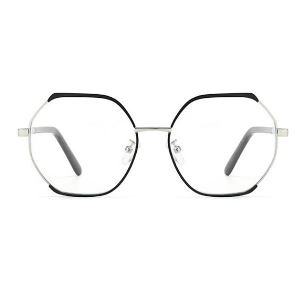 Qarigey Gafas de lectura, gafas de lectura, lentes antiazules, de gran tamaño, para mujer, ligeras, a la moda, diseño elegante, colgante de Type3 NO3