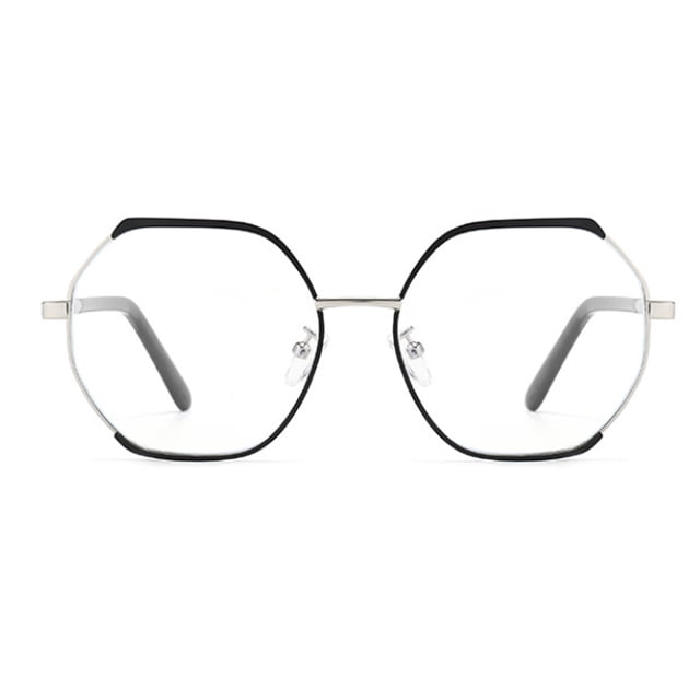 Sonducket Gafas de lectura, gafas de lectura, lentes antiazules, bloque cuadrado de gran tamaño, hipermetropía, colgante de moda a la moda, Type3 NO3