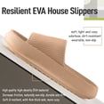 thumbnail image 2 of Cloud Pillow Slippers for Men and Women - Non-Slip Quick Drying Shower Sandals with Thick Sole - Comfortable EVA Slides, 2 of 6