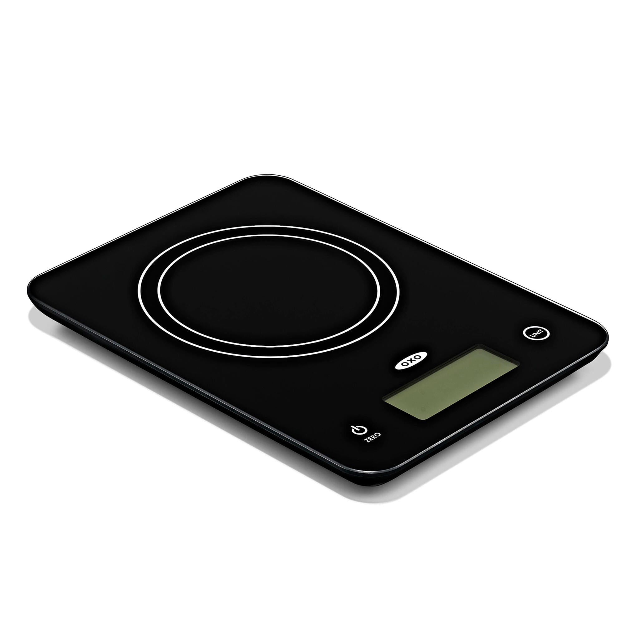 OXO Everyday Glass Food Scale, 22 lb Capacity Digital Kitchen Scale