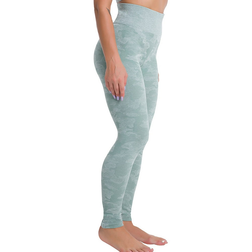 high waisted camo trousers