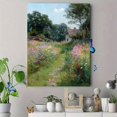 thumbnail image 4 of Qisvanset Country Cottage Wildflowers Canvas Print 15.75x11.81 Inches, 4 of 8