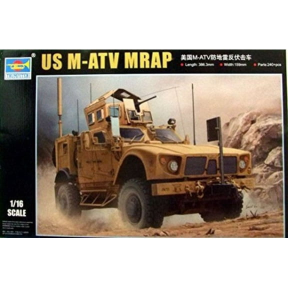 trumpeter 1: 16 - us m-atv mrap
