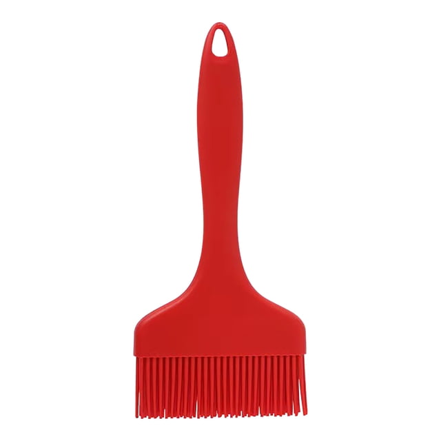 pstuiky Brocha grande para aceite, brocha para barbacoa, 9 cm de ancho, brocha para panqueques, brocha integrada