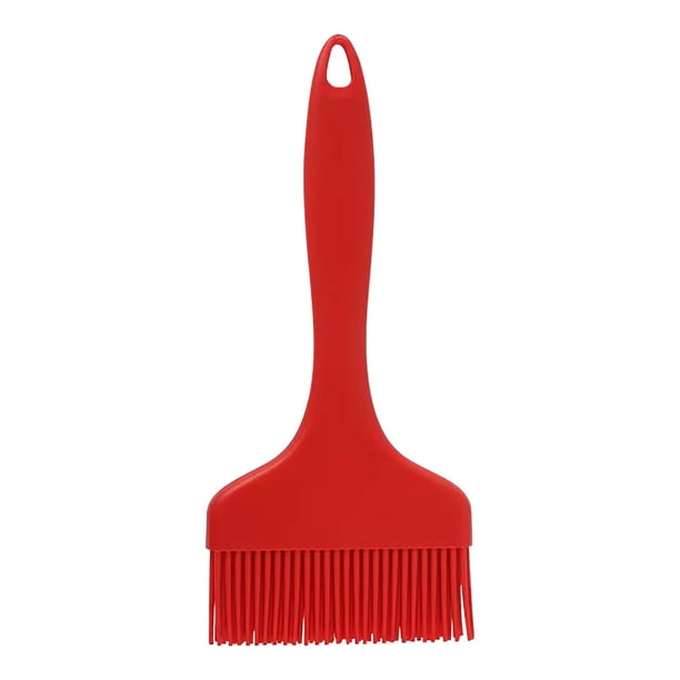 pstuiky Brocha grande para aceite, brocha para barbacoa, 9 cm de ancho, brocha para panqueques, brocha integrada