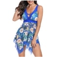 thumbnail image 2 of LSLJS Maillot de Bain pour Femme Maillot de Bain de Sport pour Femme Jupe en Maille Surdimensionnée Bikini Maillot de Bain, Maillot de Bain Grande Taille, 2 of 7