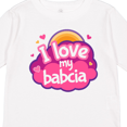 thumbnail image 4 of Inktastic I Love My Babcia Girls Girls Long Sleeve Toddler T-Shirt, 4 of 5