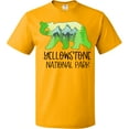 thumbnail image 3 of Inktastic Yellowstone National Park- Mountains and Bear Shape T-Shirt, 3 of 5