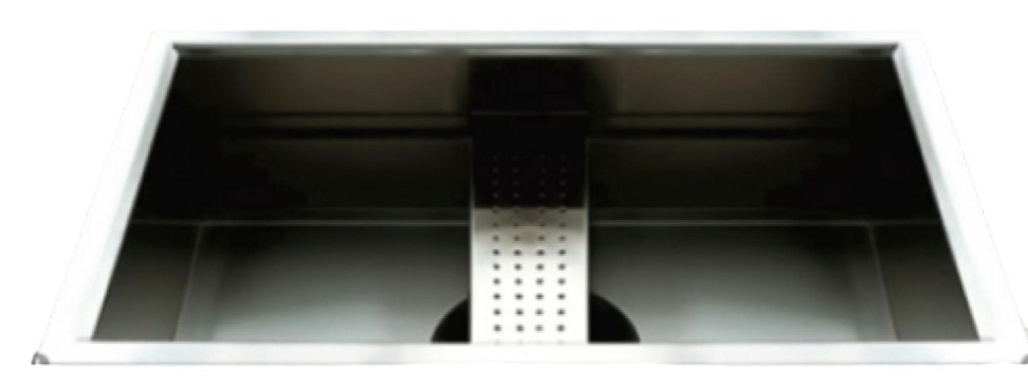 American Imaginations 27 pouces. W Évier à linge en acier inoxydable avec 1 bac et calibre 16AI-34398