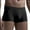 Black, variant on Bixock Boxers for Men,Men's Underwear Ice Silk Seamless Solid Color Breathable Soft Summer Thin Briefs