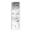 thumbnail image 2 of ArtToFrames 8" x 26" Contemporary White Picture Frame, 8x26 inch White Wood Poster Frame (WOM-4731),  Pack, 2 of 7