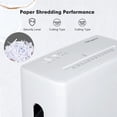 thumbnail image 5 of Wingwise Paper Shredder, 10 Sheets P4 Cross Cut Shredder, 2.6 Gallon Bin, CD/Credit Card Portable desktop use, 5 of 6