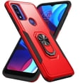 thumbnail image 1 of [PST] Motorola Moto G Pure 2021 Étui, Coque Rigide Magnétique Robuste avec Support Anneau, 1 of 4
