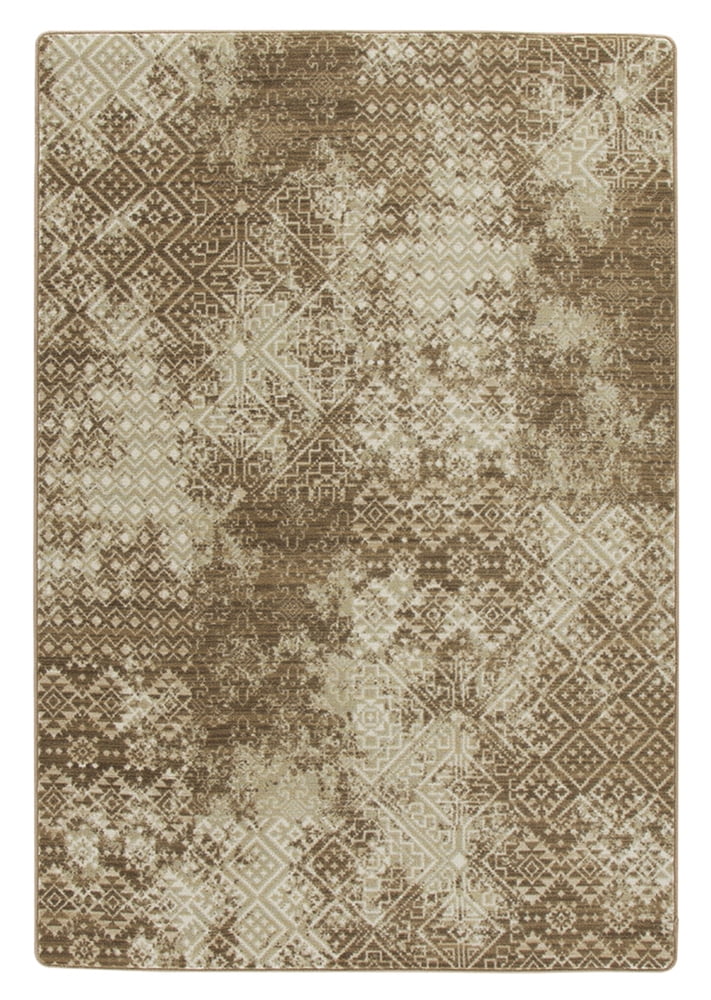 Milliken Drayton Area Rugs 4000174173 Contemporary Burlap Diamond Petals Southwestern Faded Rug