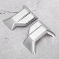thumbnail image 4 of 2Pcs Chrome Plated Front Seat Safety Belt Button Cover Trim Fit for Mercedes Benz G Class 2019-2020, 4 of 8