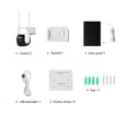 thumbnail image 3 of Bearachild Cámaras de seguridad WiFi Lente gran angular Monitoreo 24 horas al día, 7 días a la semana Transmisión en vivo Almacenamiento en la Cámaras de vigilancia, 3 of 6