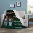 thumbnail image 2 of XZYG Custom Blanket to My Best Friend You are Irreplacable You are One of Those People Who Make My Life Better Lightweight Blanket for Couch Gift for Best Friend Bestie(30*40inch), 2 of 4