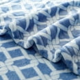 thumbnail image 6 of Sedona House KTBK5002 Printed Soft Warm Lightweight Flannel Blanket 60x80 Twin Size Navy, 6 of 7