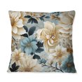 thumbnail image 3 of Designart "Beachy Blue Hydrangea Calm I" Floral Throw Pillow - Traditional Pillow For Couch - Insert And Pillows Covers For Living Room Decor, 3 of 5