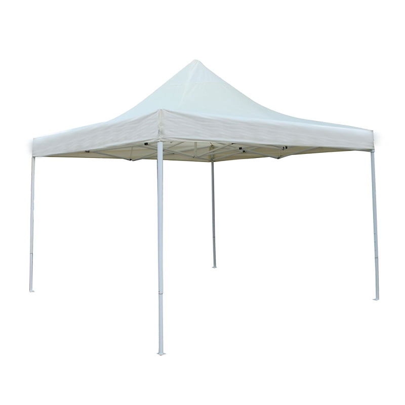 ALEKO 5 X 5 Ft Gazebo Tent 420D Oxford Canopy Party Tent White Color 