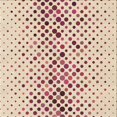 thumbnail image 1 of Ahgly Company Machine Washable Indoor Square Transitional Copper Red Pink Area Rugs, 8' Square, 1 of 7