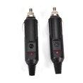 thumbnail image 4 of Trayknick 2Pcs 12V Universal Car Cigarette Lighter Socket Plug Connector Power Adapter, 4 of 10