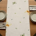 thumbnail image 5 of Table Runners 72 Inches Long Dress Scarves, Spring Farmhouse Kitchen/Dining Table Runner, Coffee Tablerunners, Bicycles Botanical Sunflowers Leaves Butterfly 14x72 Inch, 5 of 9