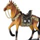 thumbnail image 5 of Estatua de caballo, adorno de caballo, estatua de animal, coleccionable, decorativa, artesanía creativa Marrón, 5 of 8
