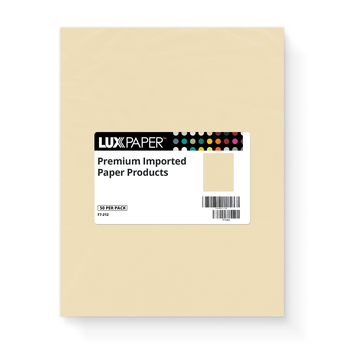LUXPaper Cardstock, 8.5 x 11, 65lb Tan, 500/Pack