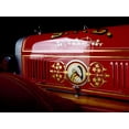 thumbnail image 2 of Vintage Photo Archive 32x25 White Modern Wood Framed Museum Art Print Titled - Classic Red Fire Truck, 2 of 4