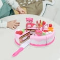 thumbnail image 4 of Happy Birthday Pretend Play para y niñas a partir de 3 años Rosa Zulema Torta de juego de simulación, 4 of 8