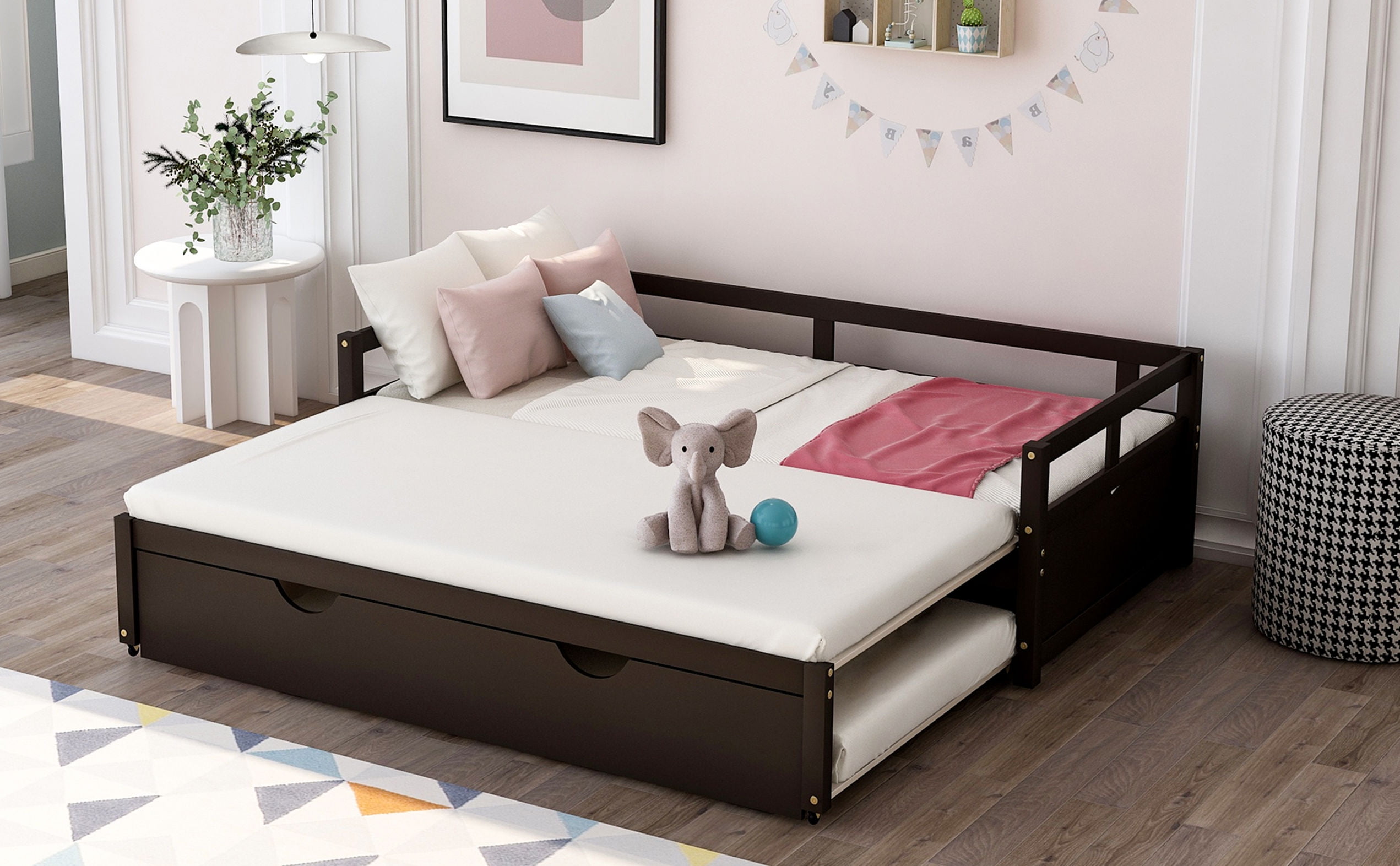 sofa with a trundle bed