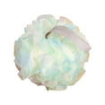thumbnail image 2 of Votnto Dreamy And Colorful Bath Flower-soft And Non Scattering-scrubbing Sponge Mesh Pouf Shower Ball for Women, Men Shower Green, 2 of 5