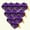 Purple, variant on HOARBOEG 50 Pcs Graduation Cap Gift Boxes with Tassel, Class of 2026 Graduation Candy Boxes Centerpieces for Party Decorations, Mini Treat Chocolate Box Graduate Favors Supplies,Purple