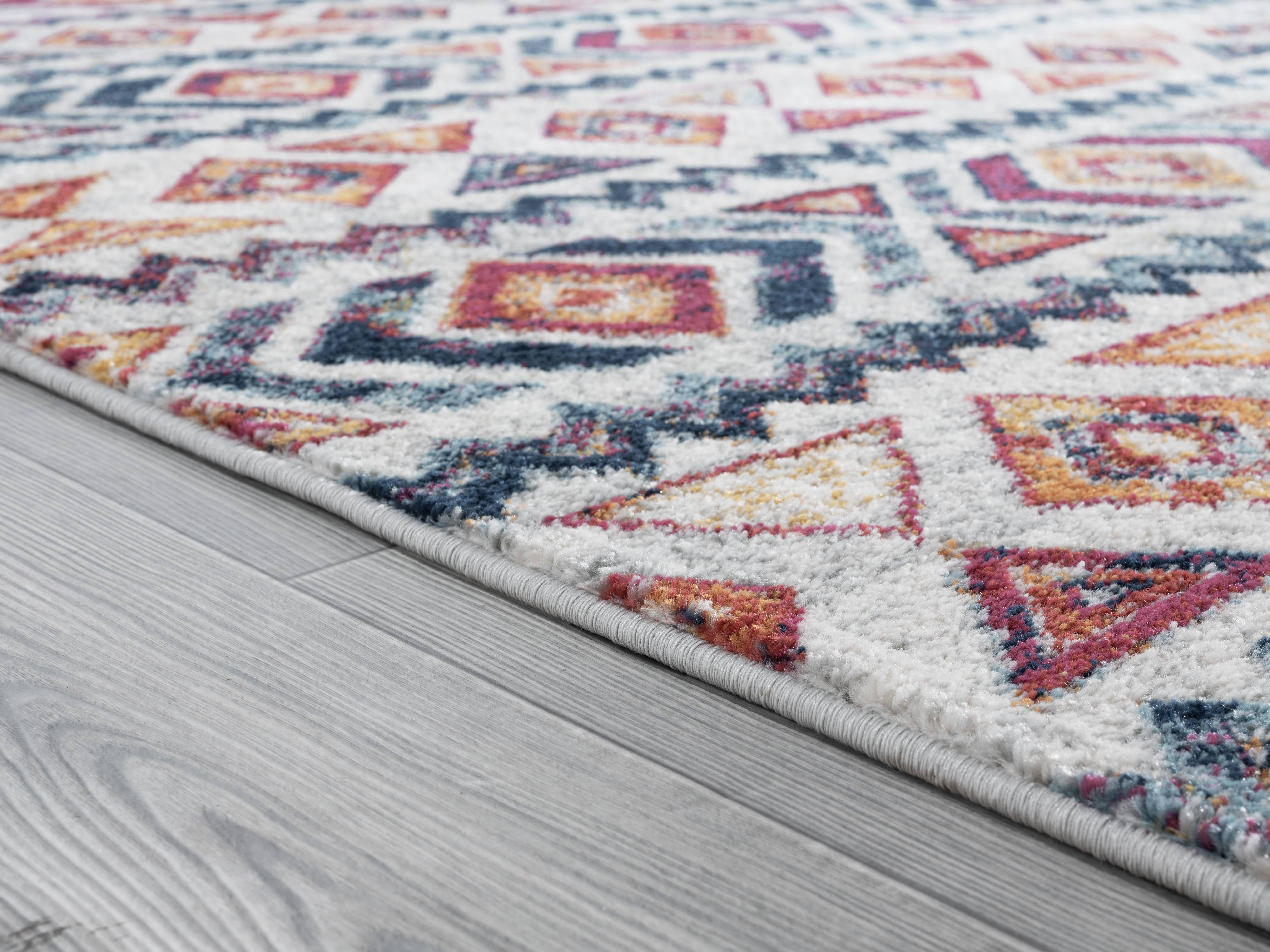 United Weavers Moundsville Tipitina Geometric Multi Woven Olefin Area Rug or Runner