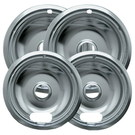 Range Kleen Drip Bowl, 4 Piece, 8 in and 6 in (Best Pans For Electric Stove Top)