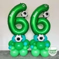 thumbnail image 4 of Dark Green 17 Number Balloons, 40 Inch Giant Number 17 Balloons Foil Mylar Helium Dark Green Number Balloons for 17th Birthday Party Supplies Anniversary Event Celebration Decorations, 4 of 4