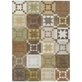 thumbnail image 2 of Addison Rugs Chantille Indoor/Outdoor Transitional Patchwork Brown Machine Washable Rectangle Rug, 9' x 12', 2 of 8