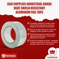 thumbnail image 4 of T.R.U. AF-20R Heat Shield Resistant Aluminum Foil Tape: 3 in. wide x 50 yds. (2Mil), 4 of 6