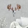 thumbnail image 7 of LAMIRO Metal Deer Bow Rack Shotgun Rack Wall Hanging Decoration, 7 of 7